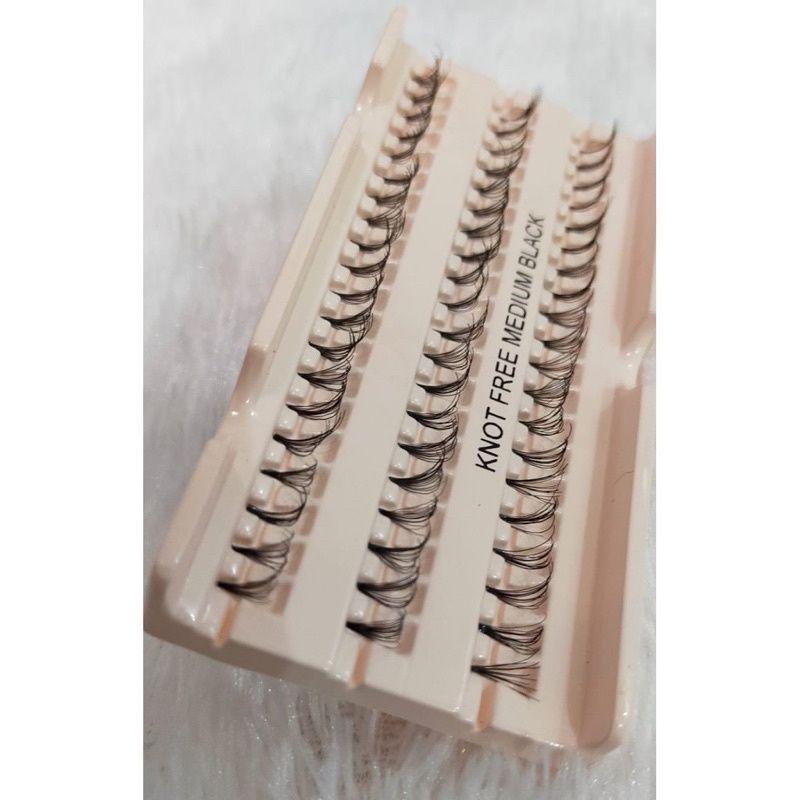 Exstra Lentik dan Tebal Bulu mata tanam Knot Free Eyelash exstension [COD] 5