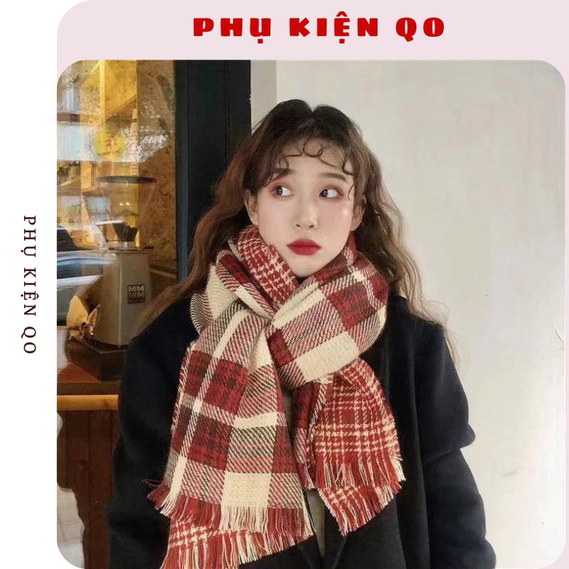 Khăn Quàng Cổ Nam Nữ Phong Cách Vintage K01 Khăn Choàng Women