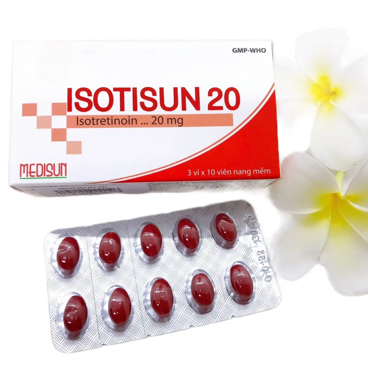 Viên uống chăm sóc da Isotisun 20 ( hộp 30 viên )