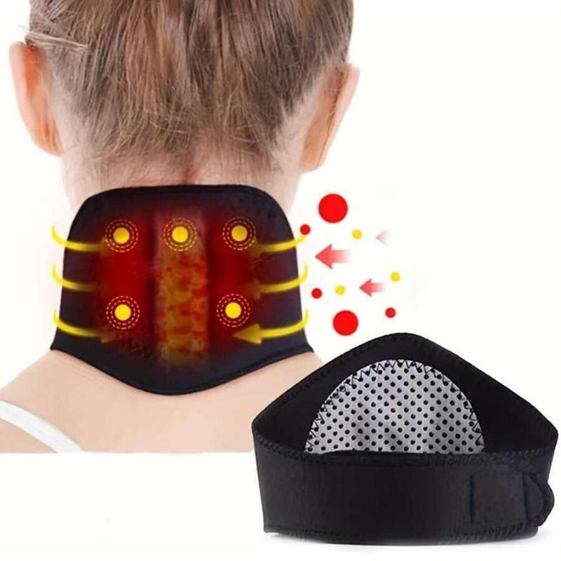 Self-heating Neck Warmer, 2 Counts Comfortable Support & Massage Neck Warmer for Pain Relief, Sports Neck Support for Men & Women, Sports & Outdoor Clothing Accessories 2