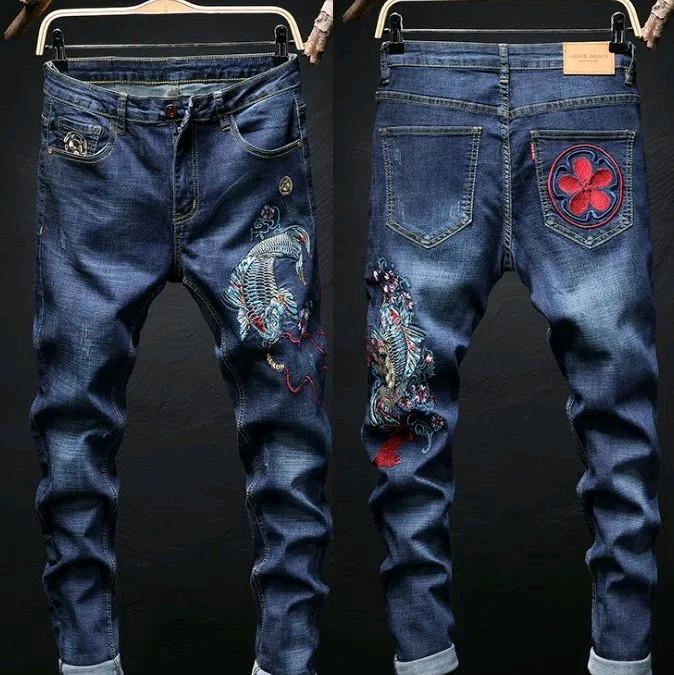 QUẦN JANE NAM THÊU CÁ CHÉP