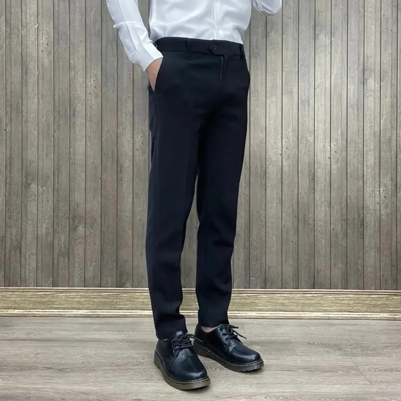 Quần Tây Âu Nam-Phong cách Hàn Quốc trẻ trung lịch lãm- Form Slimfit cùng chất vải co giãn, thoải mái 3