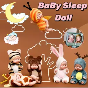 Simulasi Boneka Tidur Bayi Kecil /Simulasi  Kembali Menenangkan Boneka / Boneka Mewah Nyaman/ Pendidikan Awal Simulasi Tidur Bayi pucky