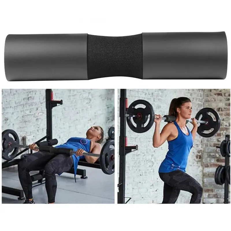 Barbell Shoulder Pad, 1 Count Squat Shoulder Protector with Metallic Strap, Sports Shoulder Protector for Home Gym Workout 3