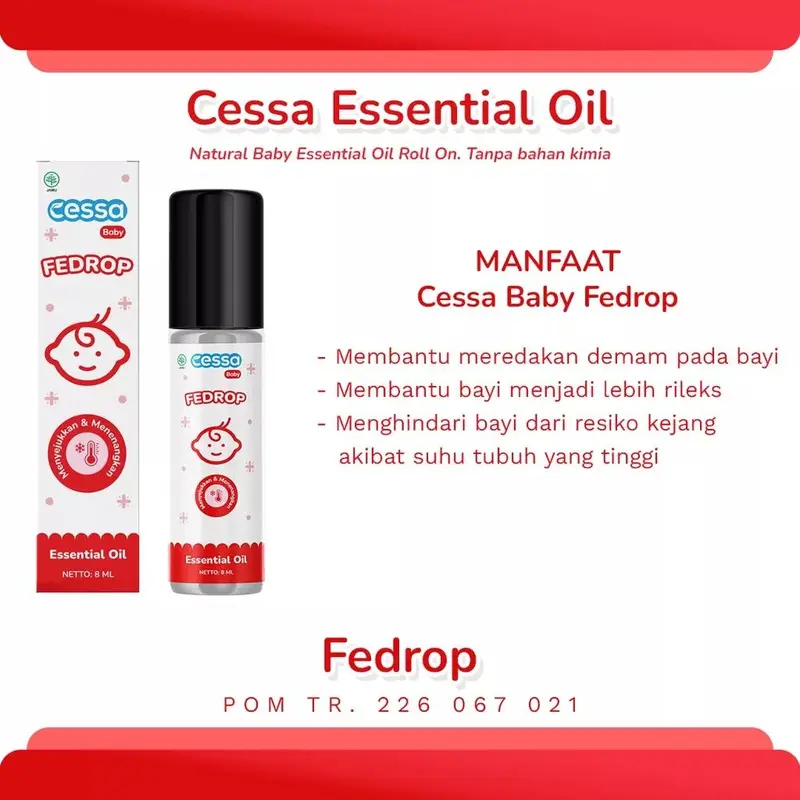 CESSA Baby & Kids Essential Oil - Roll On 8ml 3