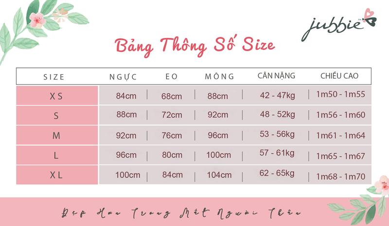 Product Introduction of Bộ dài đô vuông bèo mặc nhà JUBBIE - 40368 0