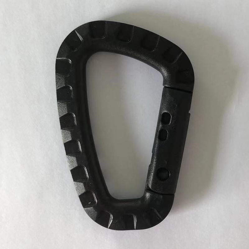 Product Introduction of 1Pcs Big D-type Plastic Steel Tactical Molle Quick Hook Hanging Buckle Clip Outdoor Camping Backpack Bag EDC Tool Accessories 17