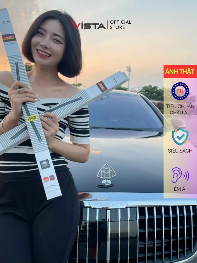 Product Introduction of Gạt Mưa Cho Xe Daihatsu Sirion Thương Hiệu VISTA - Thân Mềm Lưỡi Silicon - Tiêu Chuẩn Châu Âu - Sạch Nhanh - Tăng Độ Bền - Êm Ái 5