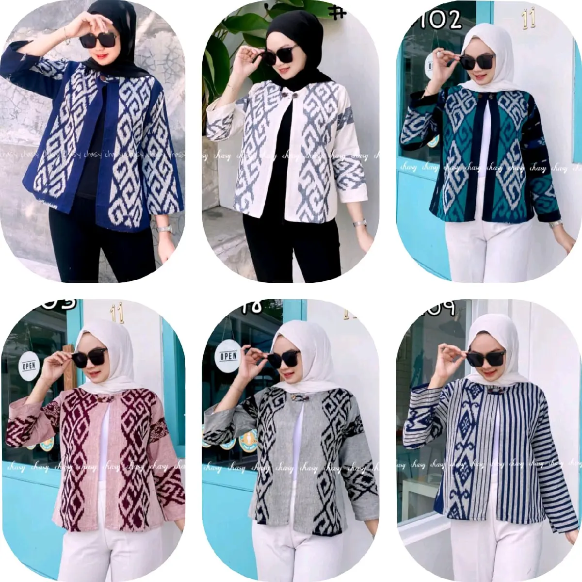 CANTIKA OUTER TENUN, OUTER WANITA MODERN DAN ETNIK , OUTER KEKINIAN