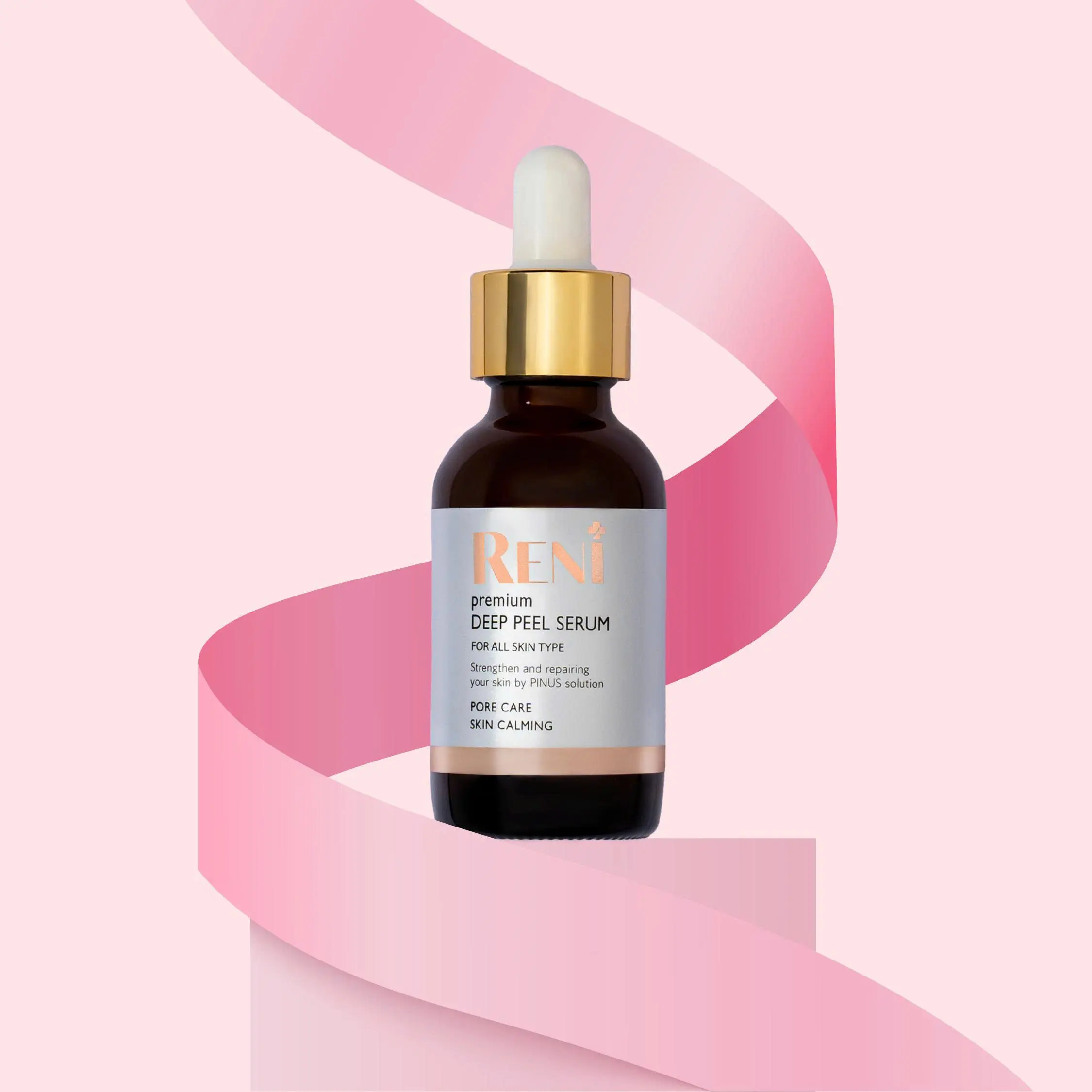Peel tẩy tế bào da chết sinh học RENI 15ml - Hỗ trợ loại bỏ sừng và cải thiện mụn