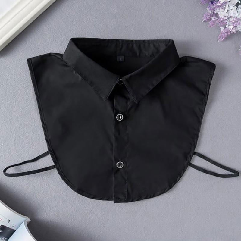 Product Introduction of Cổ Áo Giả Cho Áo Sơ Mi, Cổ Áo Có Thể Tháo Rời, Màu Trơn Cổ Áo Sơ Mi, Thích Hợp Cho Áo Cánh, Dành Cho Nam Và Nữ, Màu Đen Và Trắng, Phụ Kiện Áo Sơ Mi Quần Áo, DropShip 14