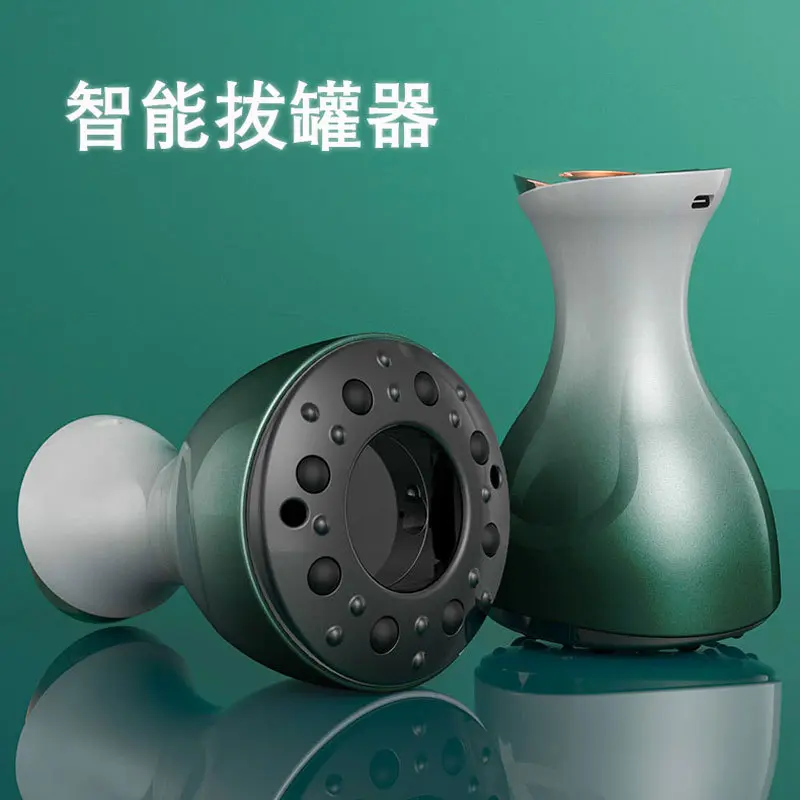 Electric Gua Sha Scraping Massage Tools Dredging Meridian Household Negative Pressure Automatic Cupping Device Universal for Entire Body Walking Can Dial Can