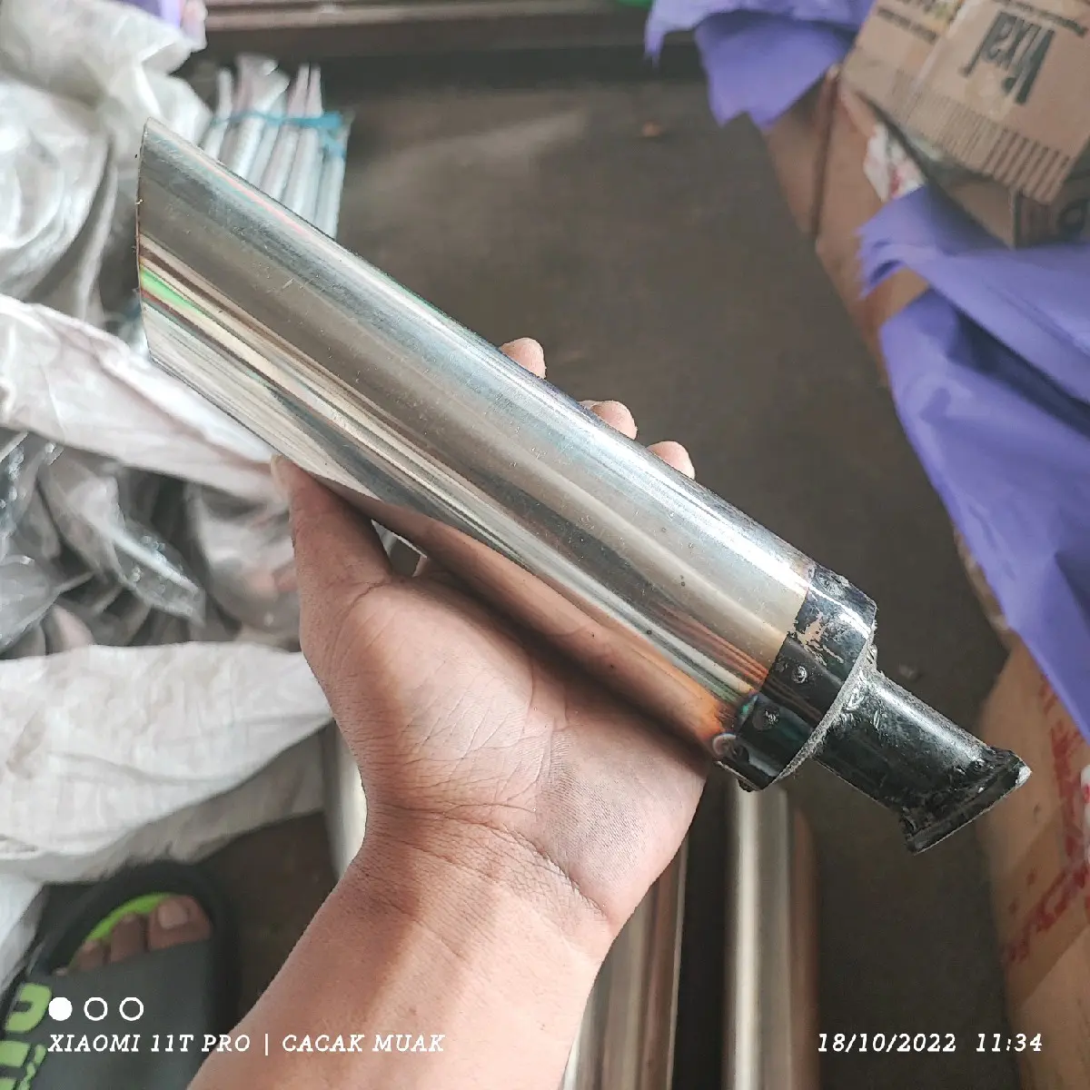 KNALPOT RACING PERAHU/JUKUNG.KNALPOT MESIN PERAHU MZ200