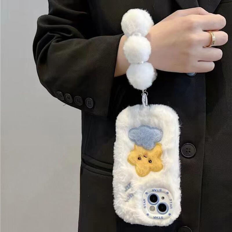 Product Introduction of Sarung Telefon, Reka Bentuk Awan Bintang, Sesuai untuk Xiaomi 60, Redmi Note 10, Musim Sejuk 9 Pro, Perempuan K140, Bahan Mewah, 30pr Phone 7
