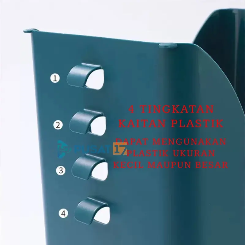 PUSAT17 TONG SAMPAH MAGIC / TONG SAMPAH LIPAT ADJUSTABLE / TEMPAT SAMPAH PLASTIK PORTABLE / PEMBUANGAN SAMPAH DAPUR PLASTIK ROLL / TRASH BAG 4
