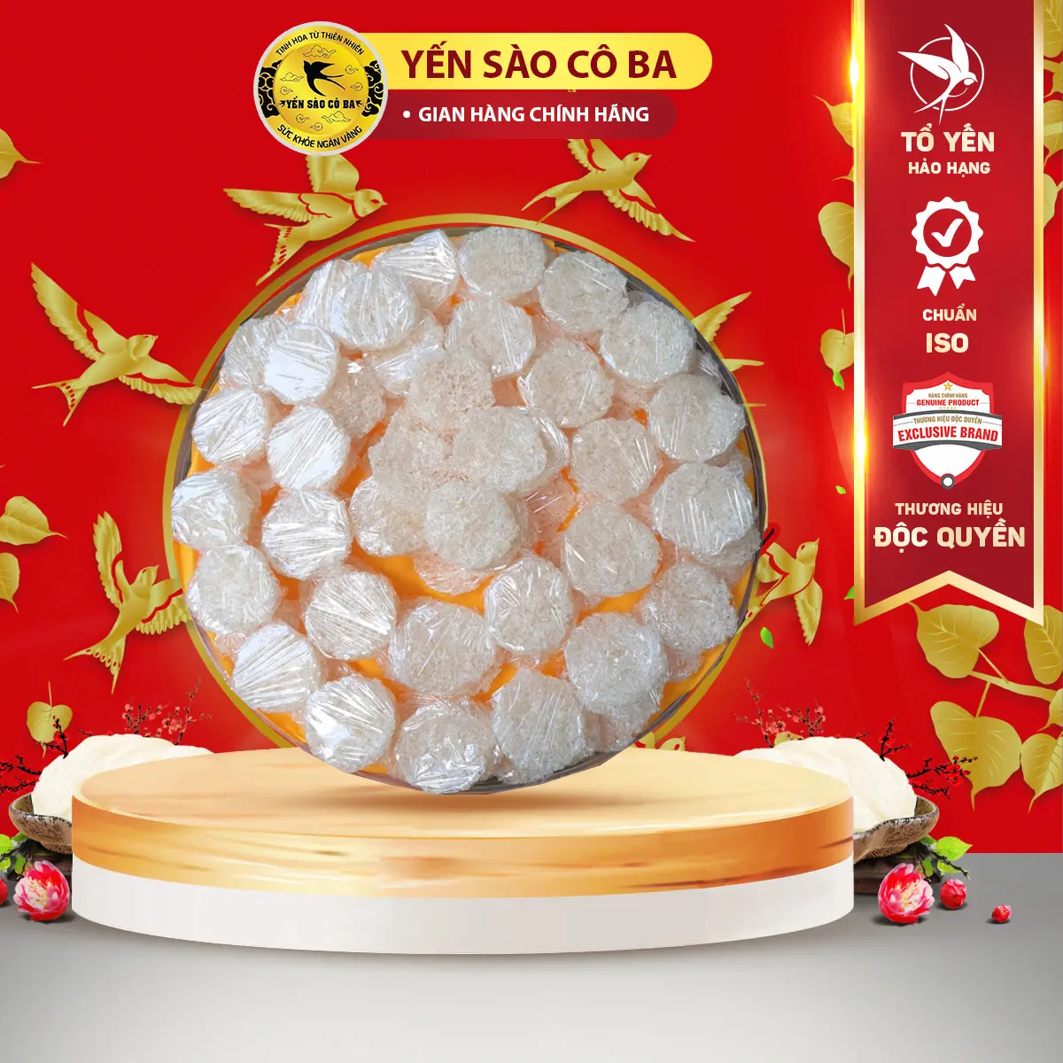 Vụn viên [Hộp 80v - 90v ][Có Quà Chưng ] - YẾN SÀO CÔ BA