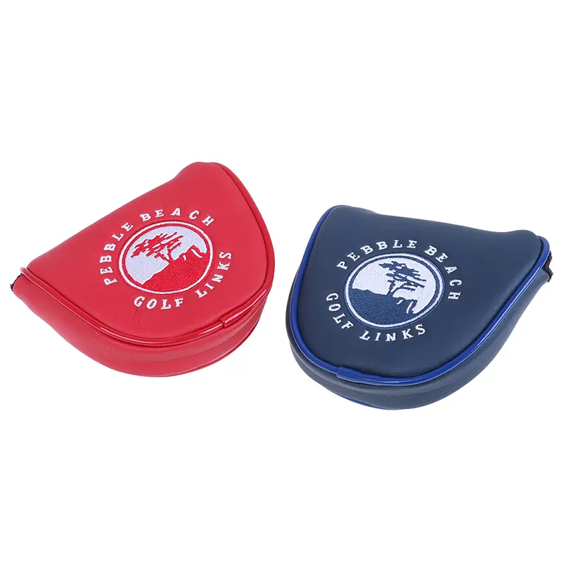 Pebble Beach Magnetic Mallet Putter Cover Headcover for scotty Cameron Odyssey
