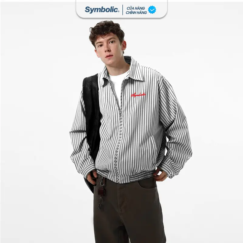 Áo khoác Striped Jacket nylon 8