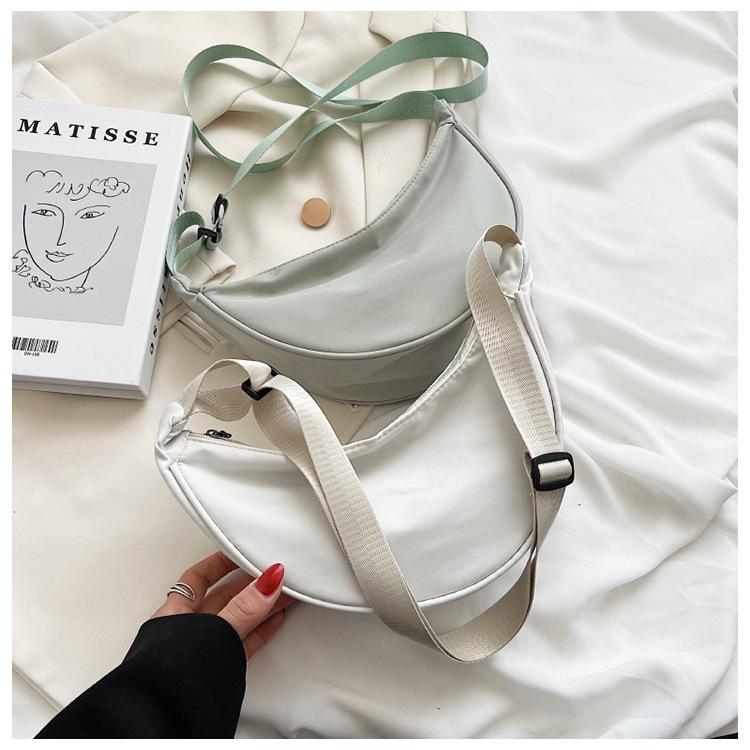 Product Introduction of Túi Đeo Chéo, Chất Liệu Nylon, Bán Chạy, Thiết Kế Hợp Xu hướng Mới, Túi Đeo Vai Và Bánh Bao Dễ Phối Đồ Nhẹ, Phong Cách Thường Ngày Túi Vải Kẹp Nách, Túi Xách 14