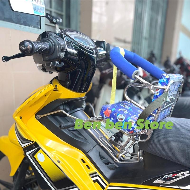 Combo Ghế tựa vòng inox+Ba ga xe Winner 0