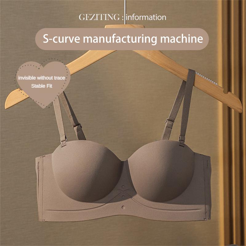 Áo Ngực Tập Hợp Ngực Nhỏ Dành Cho Phụ Nữ, Không Dây, Hỗ Trợ Bralette, Chống Chảy Xệ, Không Có Vòng Thép, Kéo Dài Bên Ngoài, Áo Crop Top Sling, Thoáng Khí, Thoải Mái, Đồ Lót, Dành Cho Phụ Nữ 8