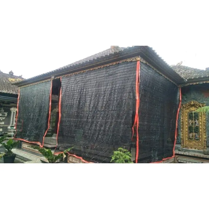 Paranet Lebar 3 meter 90% eceran jaring tanaman anti matahari Tomat 2