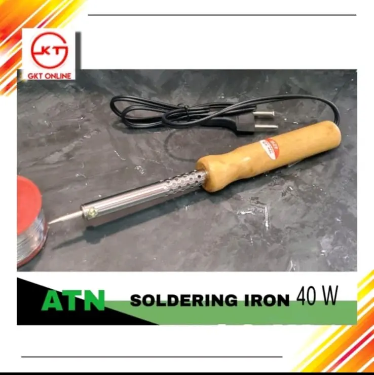 Solder Kayu 40 Watt Iistrik / Solder Kayu ATN