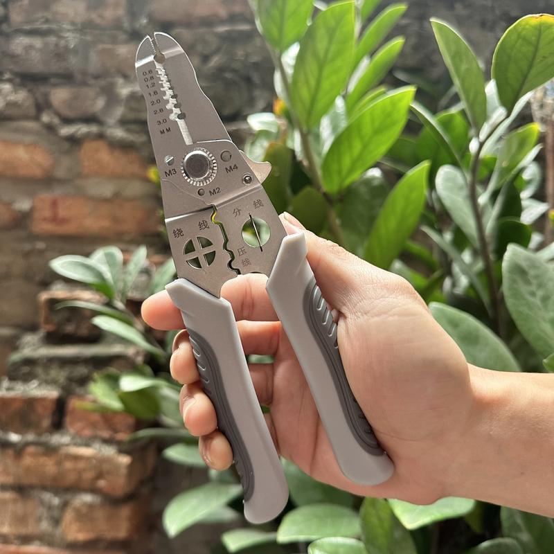 Bộ kìm cắt tuốt dây bấm cos đa năng kèm hộp 300 đầu cos nhiều kích cỡ chuyên dụng đấu nối dây điện trong gia đình 6