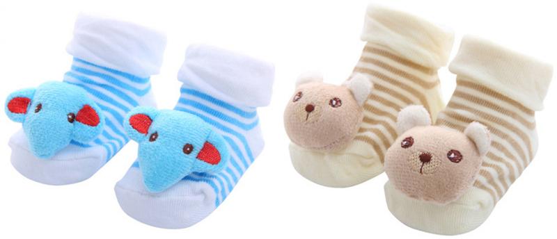 Product Introduction of 0-12Months Baby Assorted 3D Design Cartoon Anti-Slip Cotton Baby Socks Kid Newborn 12
