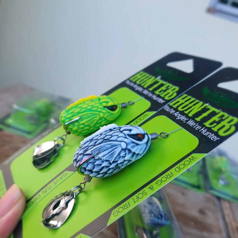 [MUA 2 TẶNG 1 THÌA NHÁI ]Mồi HUNTER V6 Câu Lure Cá Lóc Siêu Nhạy SIZE 7g moi gia 2