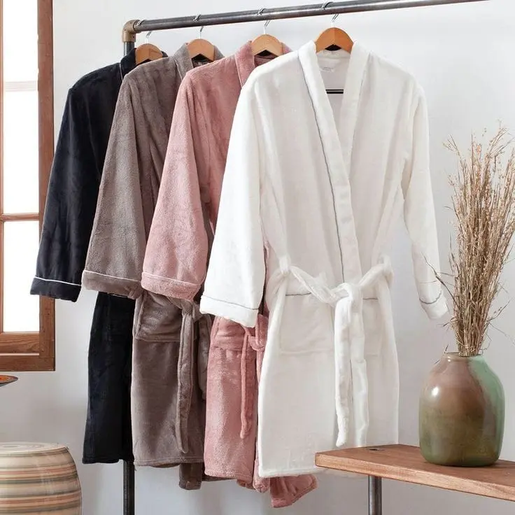 Handuk Kimono Dewasa/Jubah Mandi Wanita Pria/Baju Handuk Mandi Wanita 0