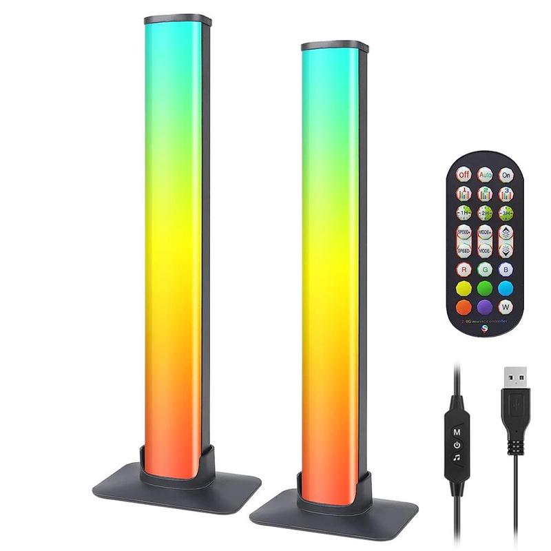 Pride Month LED Light Bar, 1 Set RGB Color Changing LED Light With Remote Control, USB Powered Ambient Light For Home Decor, Super Bowl Party Decoration 1