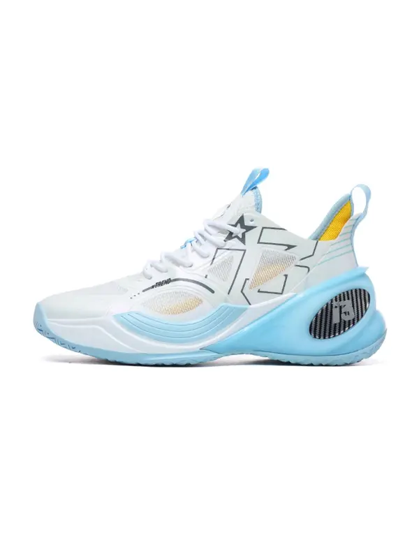 Men's Basketball Shoes, Sporty Lace Up Above The Ankle Sports Shoes, Breathable Comfortable Non-Slip Sneakers for Outdoor Sports 0