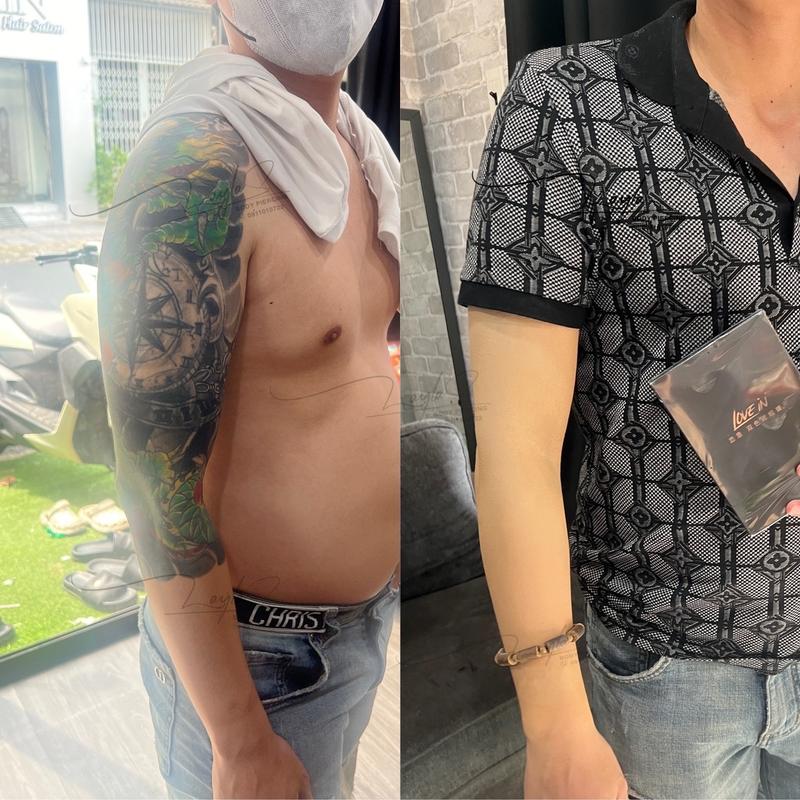 Kem che khuyết điểm- che hình xăm Love in set 2 màu Cosmetic