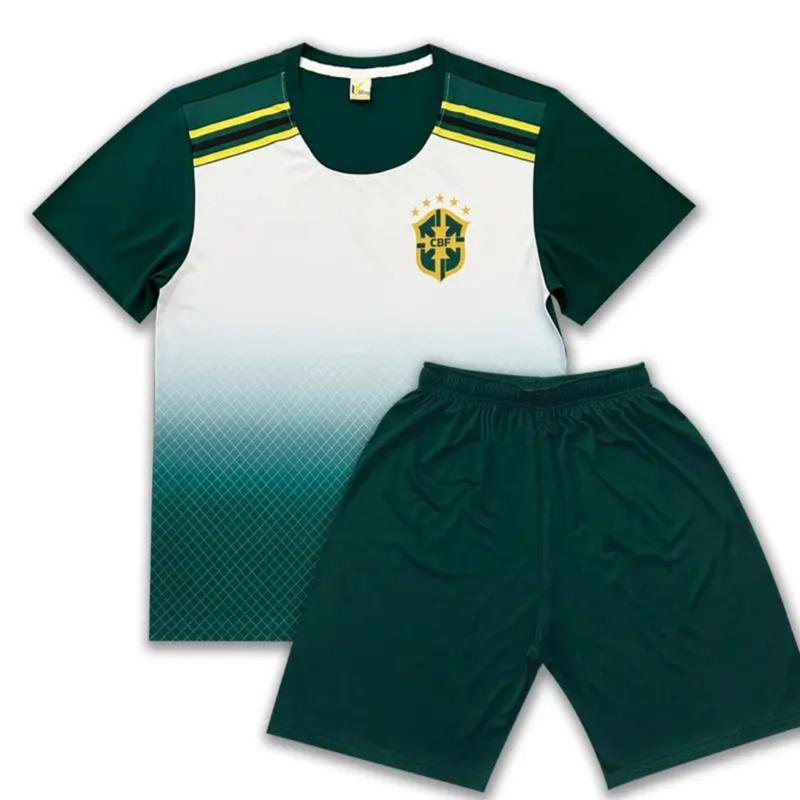 Product Introduction of Bộ quần áo thể thao Brasil , Đồ đá banh trẻ em và người lớn Thun Sport 4