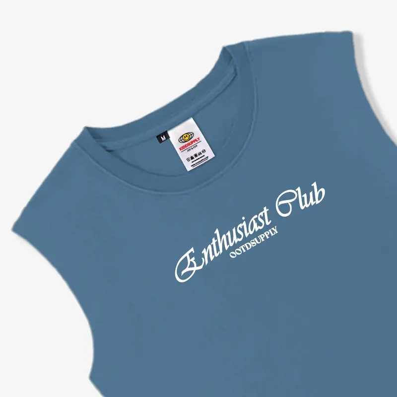 KiddSupply Sleeveless Kaos Anak Oversize Royal Fushion | Kaos Anak Tanpa Lengan | Anak Unisex TSSG006 6