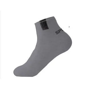 Kaos Kaki Sport Pria & Wanita Bahan Spandex Lentur & Katun Nyaman untuk Olahraga