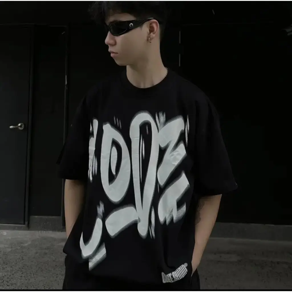 [ MƠI ] Áo thun nam nữ Unisex CODE_STUDIO.2023 . Áo phông nam nữ form rộng tay ngắn cổ tròn Menswear Đen Kem