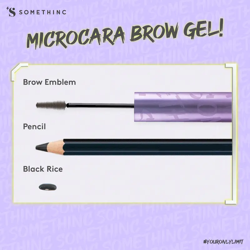 SOMETHINC BROW EMBLEM Microcara Brow Gel Waterproof - Maskara Alis Kuas Super Tipis 2