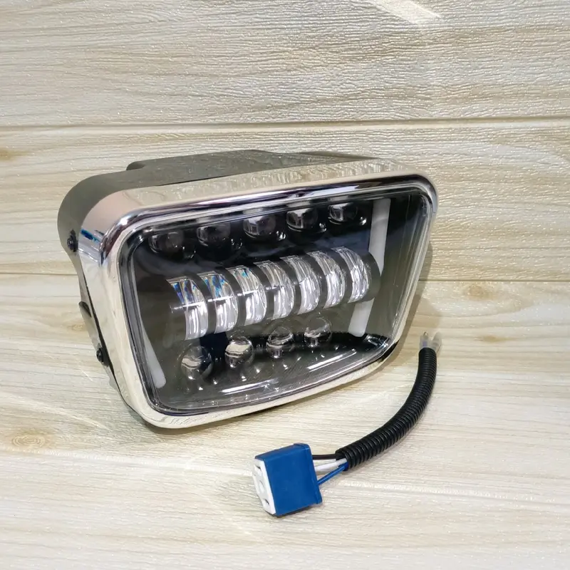 Lampu Daymeker Rx king Oval lis Hitam Lis Crome Motorcycle Daymaker 3