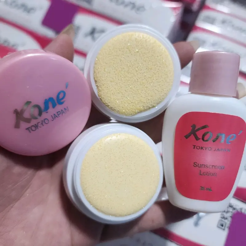 Combo 4 Hộp Kone Gồm Kem Và Nước Hoa Hồng Hổ Trợ Làm Đẹp Da Thái - Women, Son 5