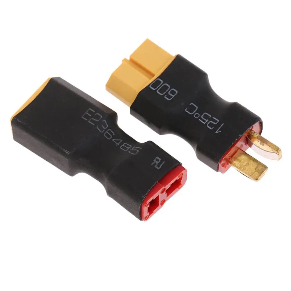 T-plug Connector Adapter Female to XT-60 Male Plug Deans