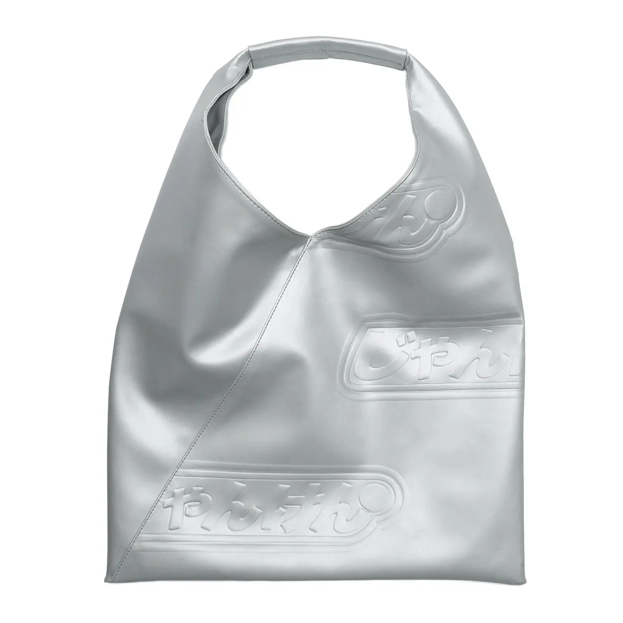 SLV H15 - HOBO MIDI SILVER BAG