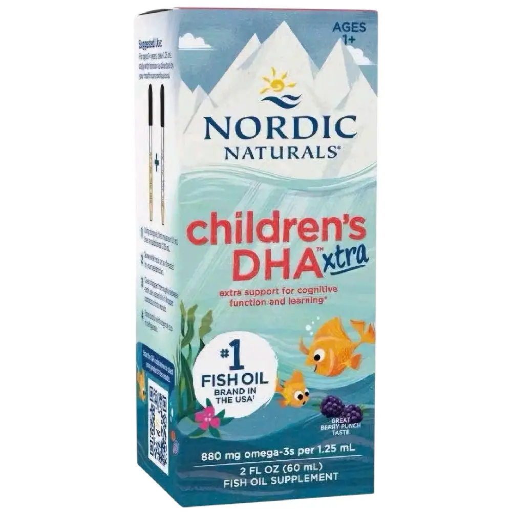 (Nội địa Mỹ - Có QR check) Siro Nordic Naturals Children's DHA Xtra bổ sung hàm lượng DHA cao cho trẻ V.I.P, hàng n.địa Mỹ, bao bì mới