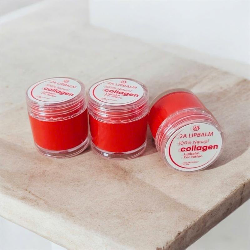 COMBO 10 HŨ DƯỠNG MÔI SAU XĂM - HŨ TRỤ 10G 1