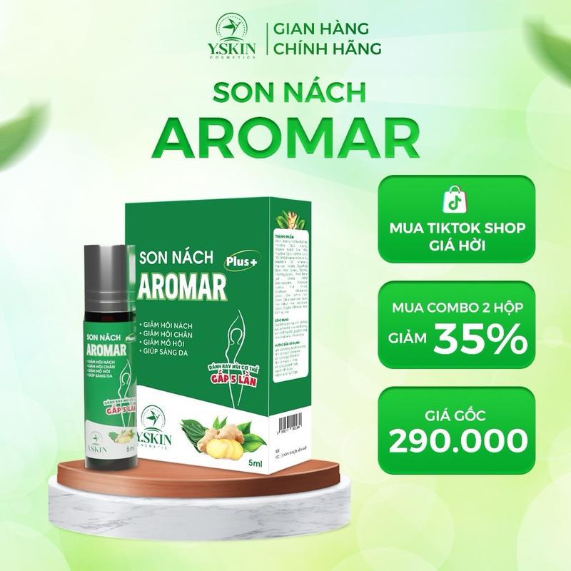  Son nách ARROMA YSKIN  GIÚP hỗ trợ khử mùi cơ thể  TẶNG SỮA RỬA MẶT 99k hoặc serum b 5 mini 