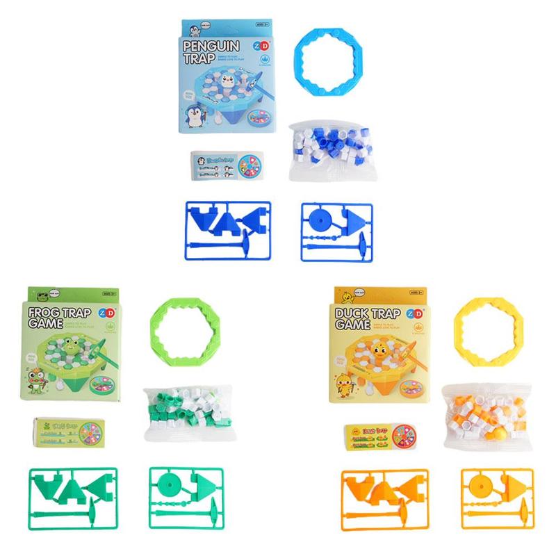Product Introduction of Trò Chơi Cờ Bàn Tương Tác, Bẫy Chim Cánh Cụt Phá Băng, Đồ Chơi Trò Chơi Phá Băng, Có Búa, Thích Hợp Cho Bữa Tiệc Bố Mẹ-Bé Và Gia Đình, Bộ Phá Băng 35