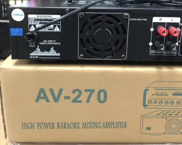 Original Homevision/ LEXING Professional Karaoke Power Amplifier with ...
