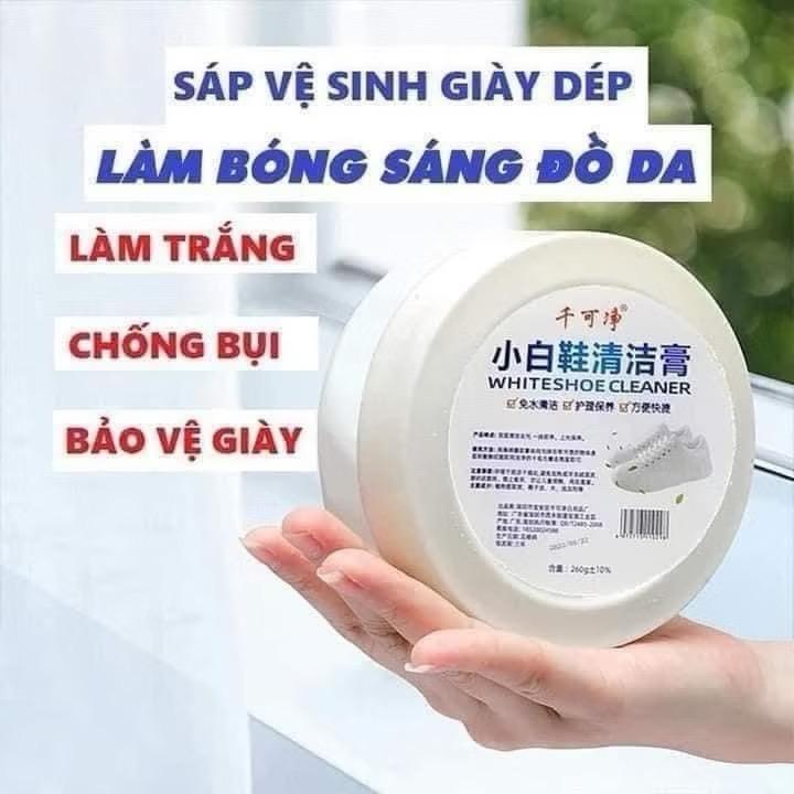 Combo 3 hộp Kem Đánh Giày - Sáp Tẩy Trắng Giày - Sáp Vệ Sinh Giày, Đồ Da Đa Năng Nam Nam Nam Nam hơi dày xi xit giay