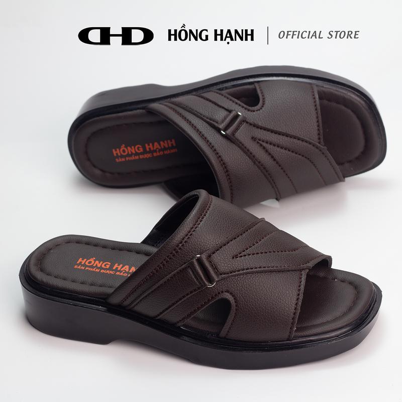 Dép Nam Hồng Hạnh Dép nam đẹp dép quay ngang cao cấp DH08 dép nam cao cấp gia công chắc chắn